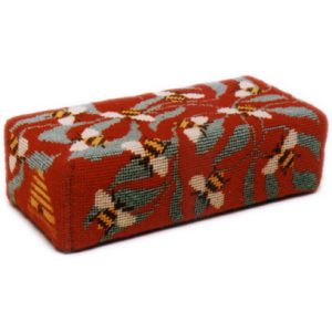 Bees (Red) Doorstop