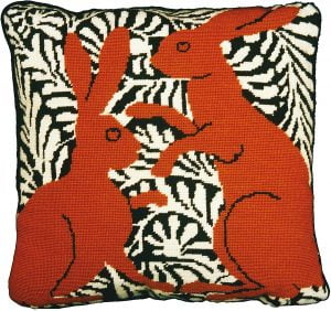Boxing Hares - Brown