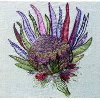 Protea Embroidery