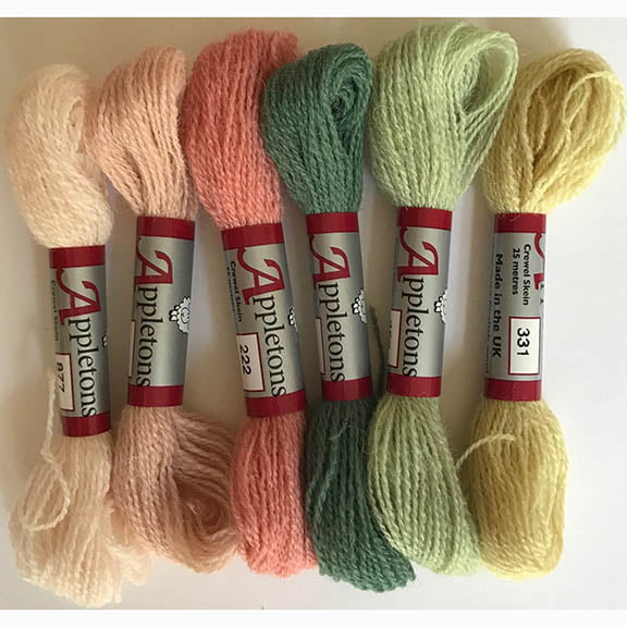 Appleton crewel skeins Sew Exciting