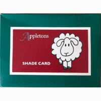 Shade card for Appleton Crewel and Tapestry