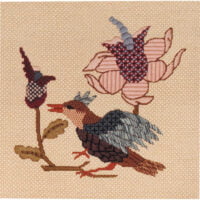 Canvas embroidery kit