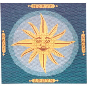 Canvas embroidery kit