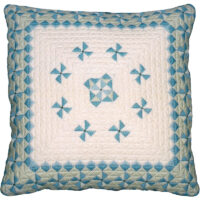 Canvas embroidery kit