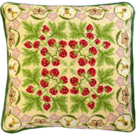 Strawberry Patch needlepoint kit