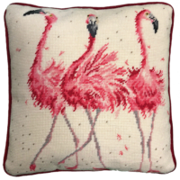 Flamingo tapestry kit