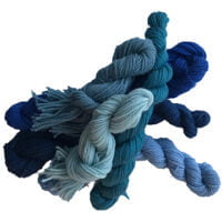 Appletons Darning Wool Gradient, Marine Blue