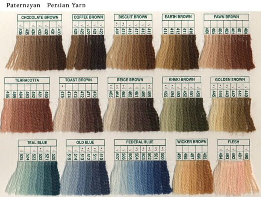 Patterna Shade Card – Sew Exciting