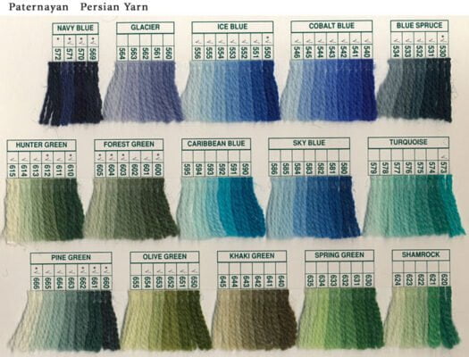 Patterna Shade Card – Sew Exciting