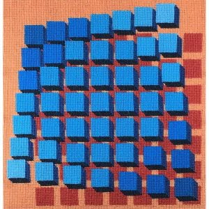 Charted needlepoint kit