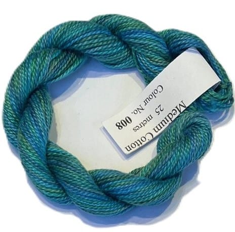 Oliver Twists hand dyed medium cotton, 008 - Lagoon