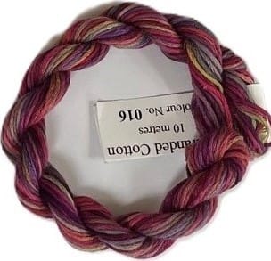 Oliver Twists hand dyed stranded cotton, 016 - Jenny's Rainbow