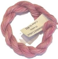 Oliver Twists hand dyed stranded cotton, 031 - Raspberry Sorbet