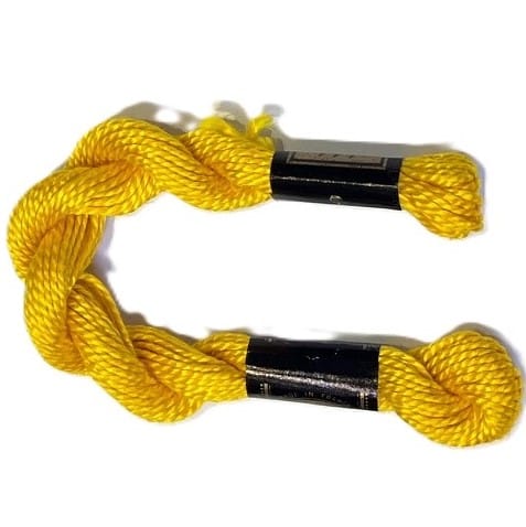 DMC Perle 3, 0444 - Yellow (bright)