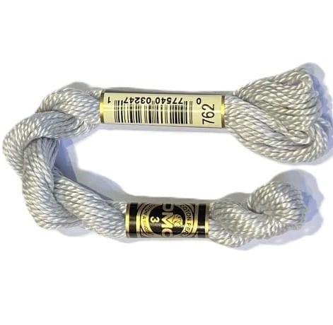 DMC Perle 3, 0762 - Silver