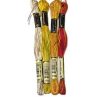 Anchor Stranded Cotton - 4 variegated skeins (1302, 1304, 1305, 1315)