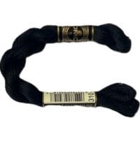 DMC Perle 5, 0310 - Black