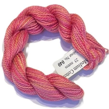 Oliver Twists hand dyed medium cotton, 040 - Salmon