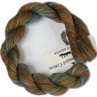 Oliver Twists hand dyed stranded cotton, 021a - Rust (pale)