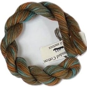 Oliver Twists hand dyed stranded cotton, 021a - Rust (pale)